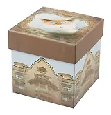 Коробка подарочная СПб "Чувиляева. Кот Арсений. Двор-колодец" 9,5*9,5*10см, картон