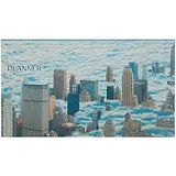 Планинг недат. 64л "Небоскребы" карманный, 7БЦ, мат.лам, выб.лак, офсет