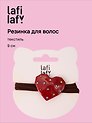 Резиночка Сердце красное (пластик) (9см) (12-Aidou-4) (Lafilaf)