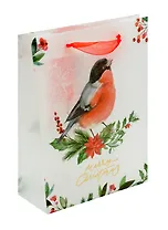 Пакет А5 25*19*8,5 "Снегирь" НГ, пластиковый
