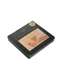 Набор художественный "PITT MONOCHROME/PASTEL" 25 предметов, метал.кор., Faber-Castell