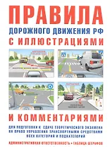 Правила дорожного движения РФ с иллюстрациями и комментариями. Ответственность водителей (таблица штрафов и наказаний)