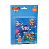 Коллекционная фигурка Brawl Stars, Джесси, Тара, Фрэнк, Пэнни и Леон, (5см), (BRW2040C)