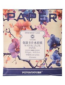 Бумага для рисования и графики креатив 90*102 20л, 300г/м2
