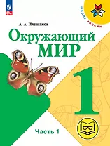 Окружающий мир. 1 класс. Учебное пособие. В 4 частях. Часть 1 (для слабовидящих обучающихся)