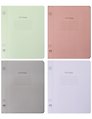 Тетрадь 48л кл. "Soft Cover. Nuance" пласт.обл., ассорти
