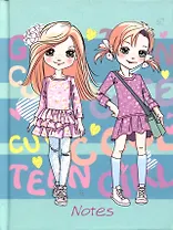 Записная книжка А6 64л кл. "Wonderland. No 5" 7БЦ, мат.ламинация, выб.лак с блёстками