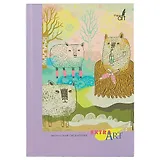 Ежедневник EXTRA ART А5 (145х208). Недатир.,128 л. 7БЦ, матовая ламинация. Форзацы–тонированные