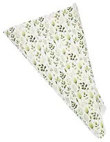 Бумага упаковочная 70*100см "Листьянабелом" инд.уп.