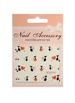 Наклейки декоративные на ногти 1, Кошки 1 7*10см