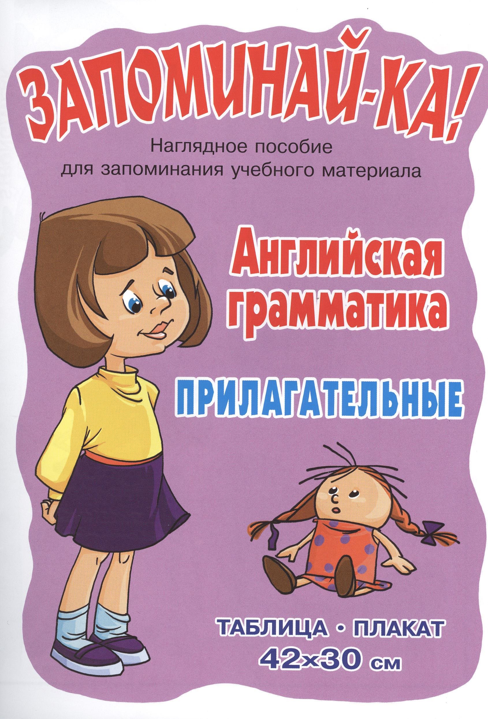Английская грамматика. Прилагательные. Наглядное пособие для запоминания учебного материала
Английская грамматика. Прилагательные. Наглядное пособие для запоминания учебного материала