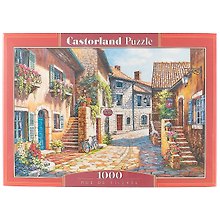 Пазл «Улица в цветах» 1000 элементов, Castorland