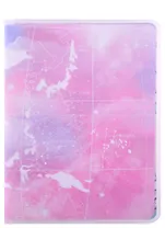 Записная книжка А6 80л лин. "The earth" в ПВХ-обложке, тонир.внутр.блок, ассорти