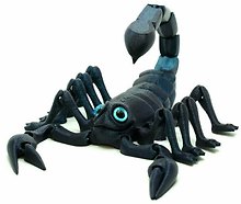 Фигурка 3D Скорпион Чибби (пластик) (22х15) (303)