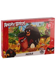 Пазл «Angry Birds» 24 элемента, макси, Step Puzzle