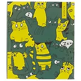 Ежедневник «Собрание котов», недатированный, 120 листов, А5–