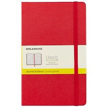 Книга для записей «Classic Large. Красная», А5, 120 листов, Moleskine