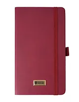 Записная книжка А7 100л лин. "Classic" бордовая, 7БЦ, Schiller