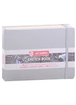 Блокнот для зарисовок 21*15см 80л "Art Creation" 140г/м2, 7БЦ, Блестящее серебро (цвет металлик), Fabriano