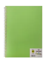 Блокнот для эскизов А4 50л "Notes" 120г/м2, зел.пласт.обл, спираль, Canson