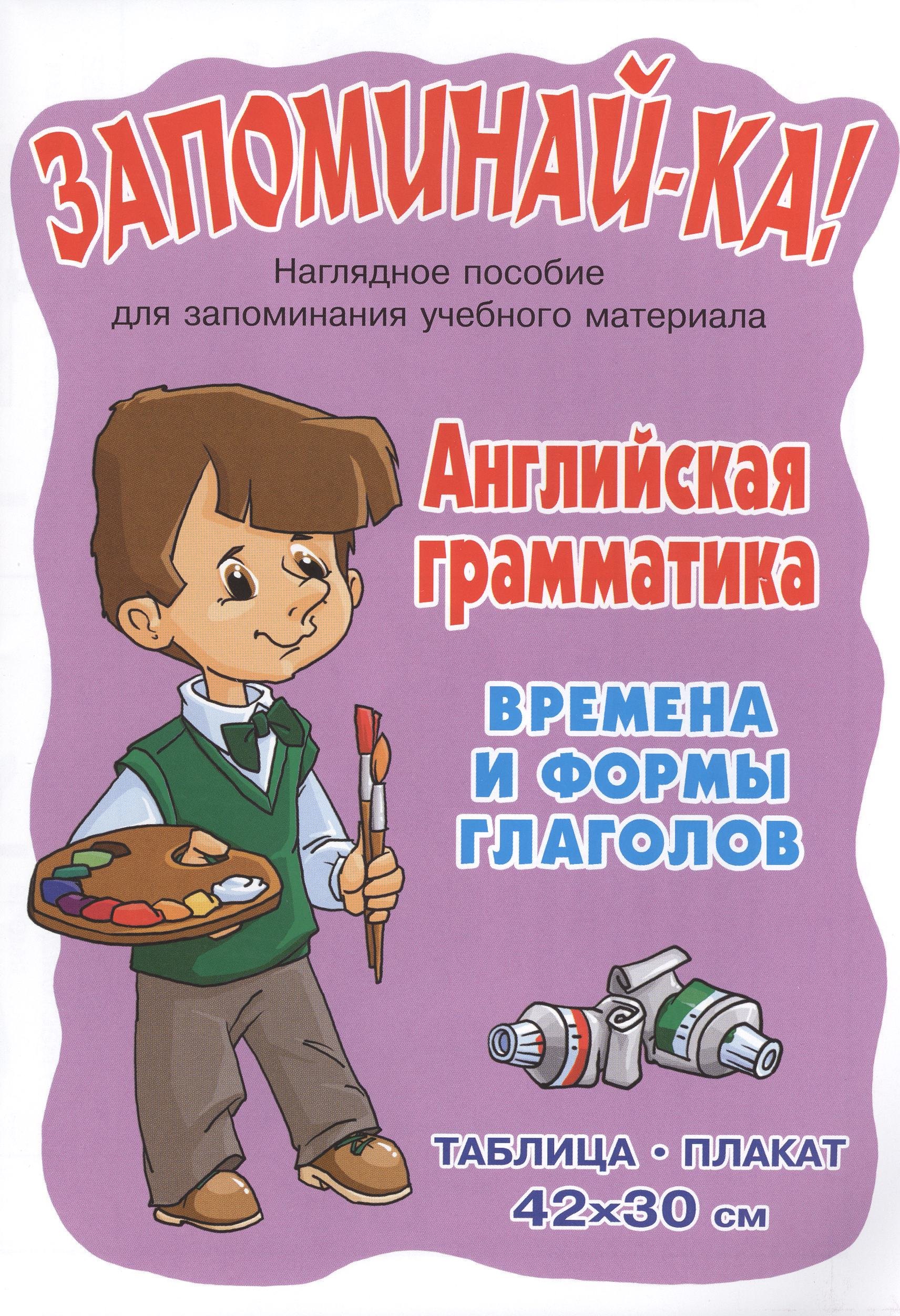 Английская грамматика. Времена и формы глаголов. Наглядное пособие для запоминания учебного материала
Английская грамматика. Времена и формы глаголов. Наглядное пособие для запоминания учебного материала