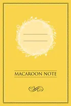 Блокнот с цветными страницами (лимон, мягкая обложка, линовка, на скобе)