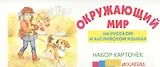 Окружающий мир На рус. и англ. яз. (набор карточек) (картон) (коробка)