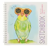 Скетчбук 165*165 50л "Туц-туц" 100г/м2, мат.ламинация, евроспираль, 7БЦ, офсет