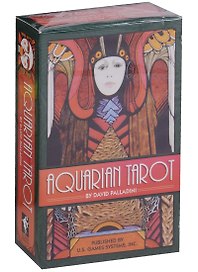 Таро Аввалон, Aquarian Tarot Водолей Таро (карты+инструкция на англ. яз.) (коробка) (ПИ)