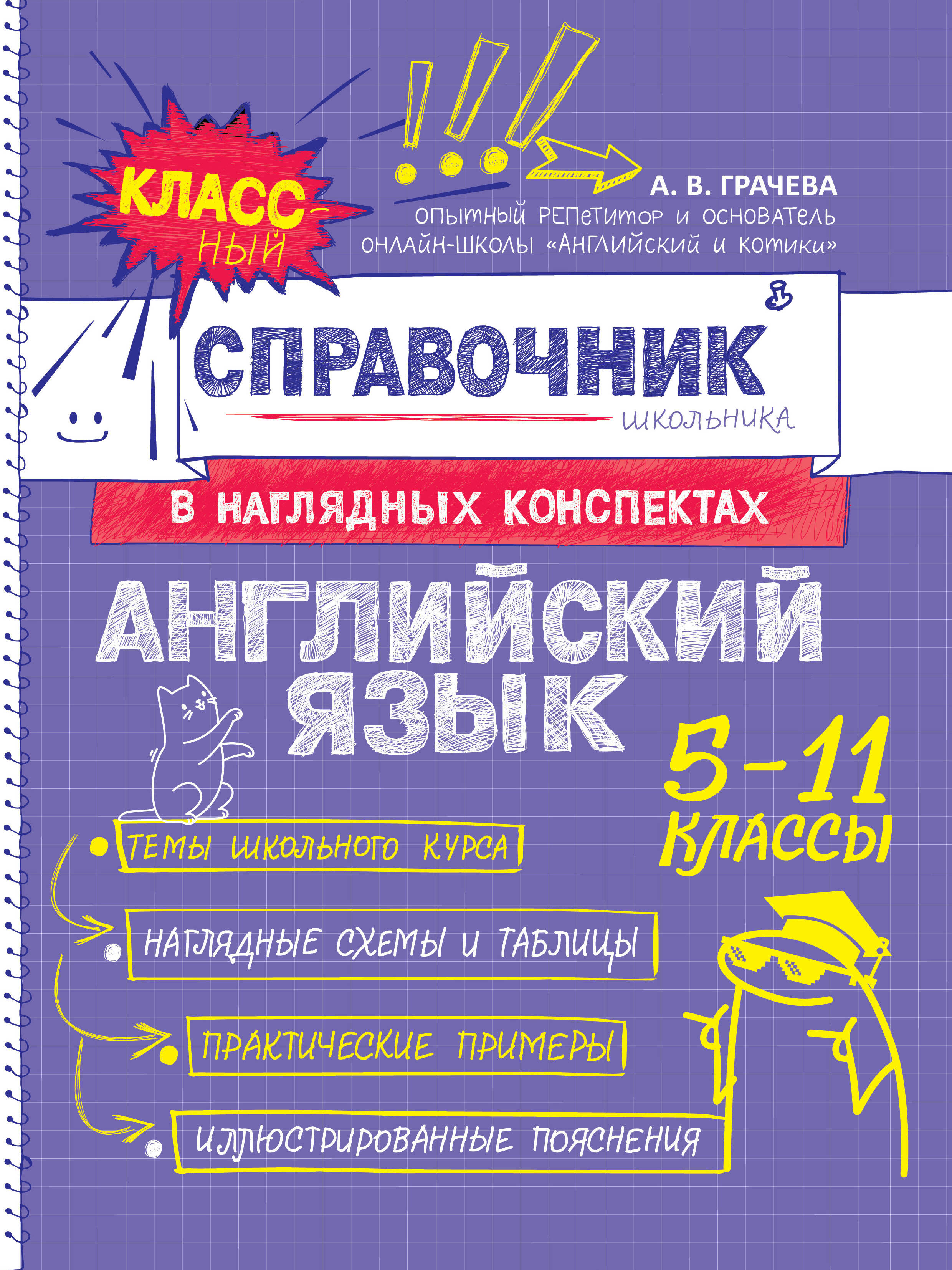 Английский язык. 5-11 классы. Справочник в наглядных конспектах
Английский язык. 5-11 классы. Справочник в наглядных конспектах