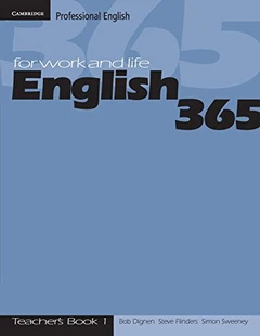 English 365 1 Teacher's Guide
English 365 1 Teacher's Guide