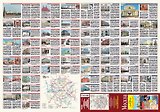 Москва. План центра города 1:8000 (в 1 см 80 м). Музеи. Театры. Путеводитель