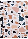 Тетрадь на кольцах «Terrazzo. Синий» 120 листов в клетку, А4, сменный блок - Be Smart