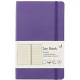 Книга для записей А5 JOY BOOK. Фиолетовый, 96 листов, линейка