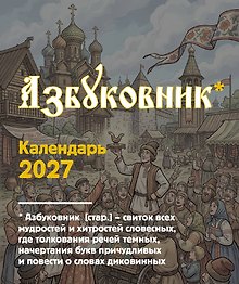 Календарь 2027г 120*145 "Азбуковник" настольный, домик