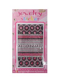 Набор д/творчества Стразы литые для телефона на картонке Jewelry sticker (1461-1/20) (орнамент)