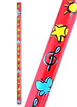 Бумага упаковочная 70*100см "Веселый праздник" суперглад., инд.уп., ассор