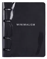 Тетрадь 120л кл. "FOLGA. 6" на кольцах, смен.блок, обл. кож.зам, тиснение серебр.фольгой