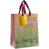 Пакет А5 23*18*10 Розовый туман нейтр., бум.мат.ламинат