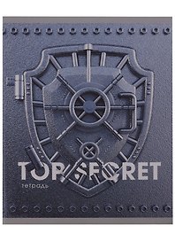 Тетрадь общая «Top secret», 48 листов в клетку, A5, в ассортименте - Listoff