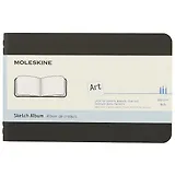 Альбом для рисования Moleskine, Cahier Sketch Album, А6, 36 листов, черный