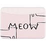 Картхолдер горизонтальный «Meow», розовый