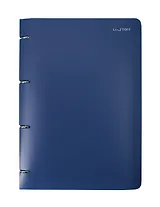 Тетрадь А4 80л кл. "Naval" на кольцах, смен.блок, пласт.обл.