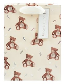 Пакет А4 32*26*12 "Сute bear" дет., бум.мат