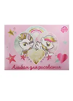 Альбом для рисования Академия Групп, My Little Pony, А4, 20 листов, на склейке