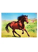 Альбом для рисования Unnika, "Благородный конь", А4, 20 листов, на склейке