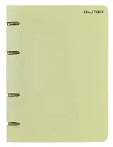 Тетрадь 80 листов, клетка, "Foliage" на кольцах