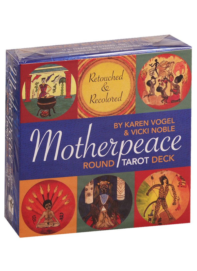 Motherpeace Round Tarot Deck (78 карт + инструкция) 
Motherpeace Round Tarot Deck (78 карт + инструкция)