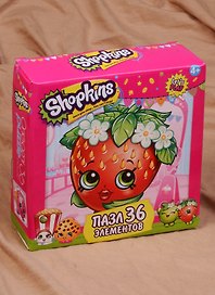Пазл «Strawberry Kiss» 36 элементов, Origami