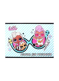 Альбом для рисования «LOL» Academy Style А5, 20 листов, склейка, в ассортименте